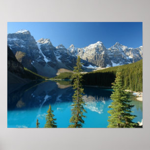 Póster Lago Moraine 3