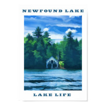 Lago Newfound - Poster Lake Life