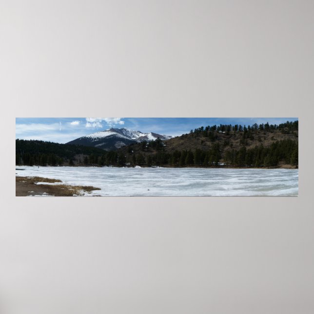Póster Lago O'Haver y Monte Ouray (Frente)