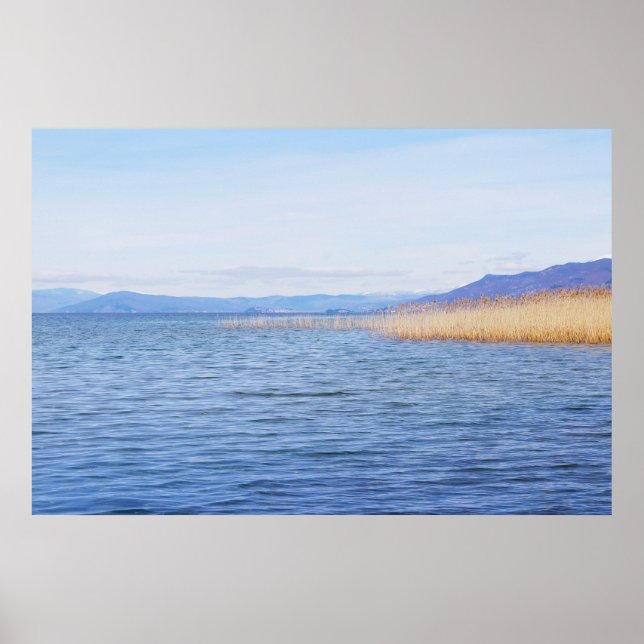 Póster Lago Ohrid (Frente)