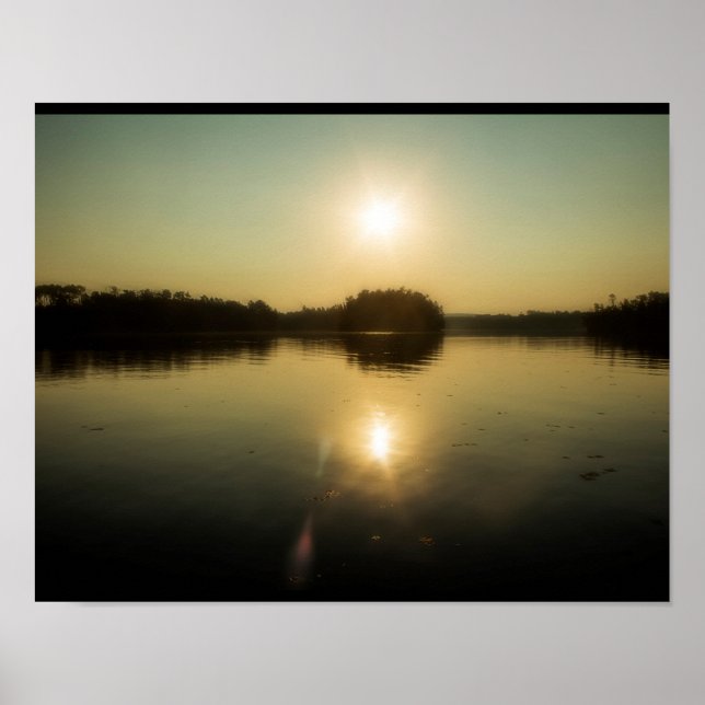 Póster Lago Oro (Frente)