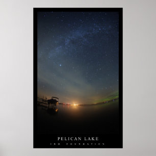 Póster Lago Pelican