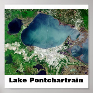 Póster Lago Pontchartrain