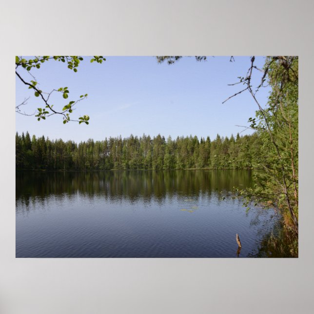 Póster Lago poster (Frente)