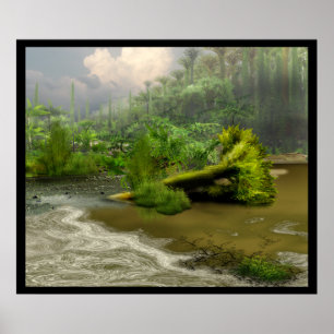 Póster Lago Primordial