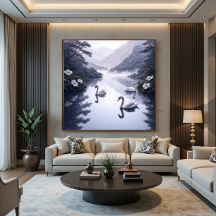 Póster Lago Serenity