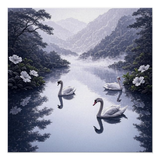 Póster Lago Serenity (Anverso)