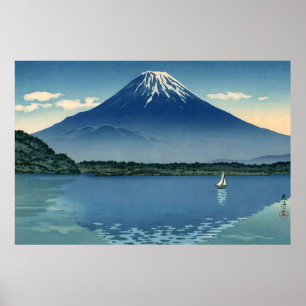 Póster Lago Shoji-Tsuchiya Koitsu