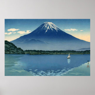 Póster Lago Shoji-Tsuchiya Koitsu