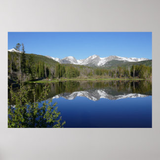 Póster Lago Sprague I en el Parque Nacional Montañas Roco