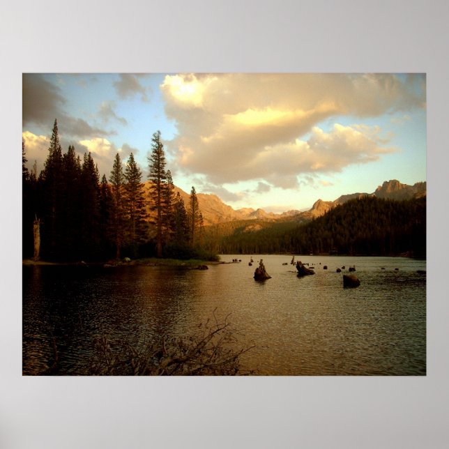Póster Lago Sunset (Frente)
