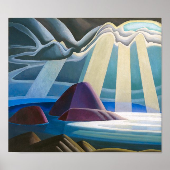 Póster Lago Superior | Lawren Harris | (Frente)