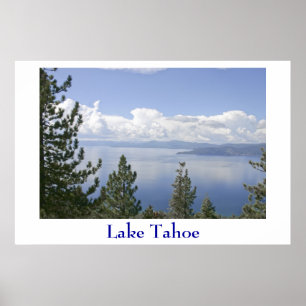 Póster Lago Tahoe