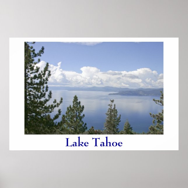 Póster Lago Tahoe (Frente)