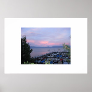 Póster Lago Tahoe