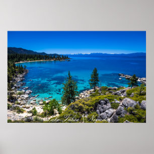 Póster Lago Tahoe