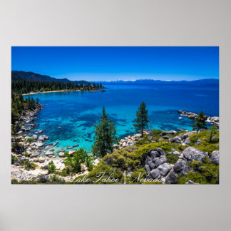Póster Lago Tahoe