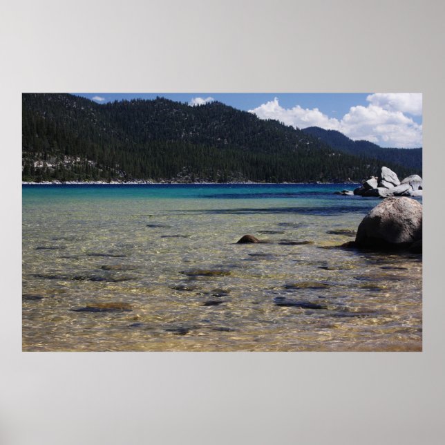 Póster Lago Tahoe (Frente)