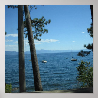 Póster Lago Tahoe