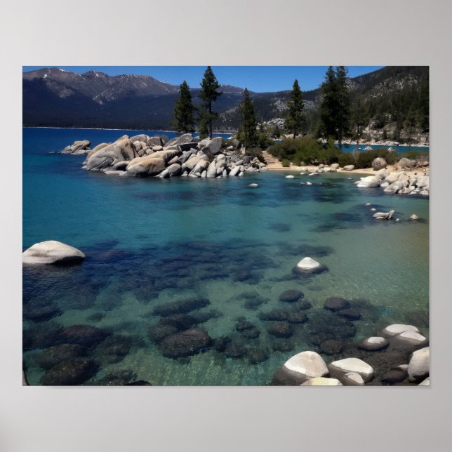 Póster Lago Tahoe (Frente)