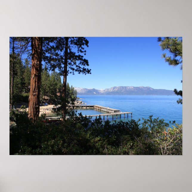 Póster Lago Tahoe (Frente)
