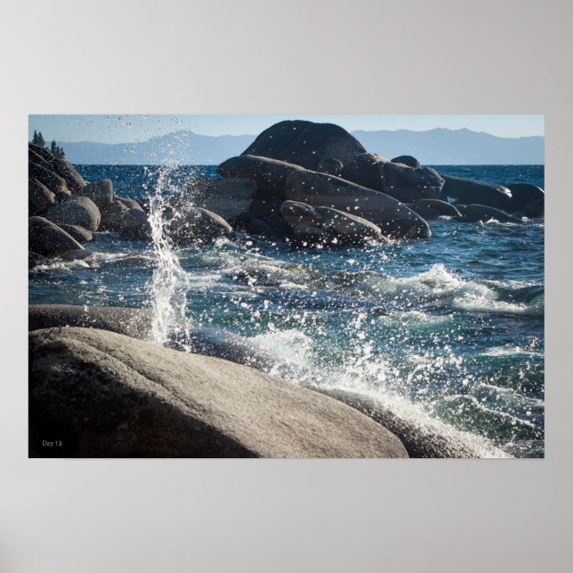 Póster Lago Tahoe #16 (Frente)