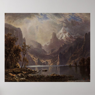 Póster Lago Tahoe de Albert Bierstadt, 1868