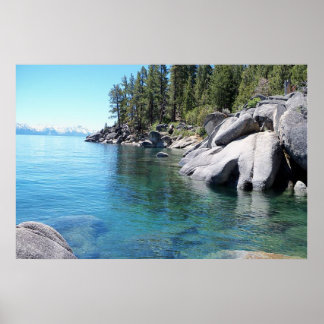Póster Lago Tahoe - Nevada