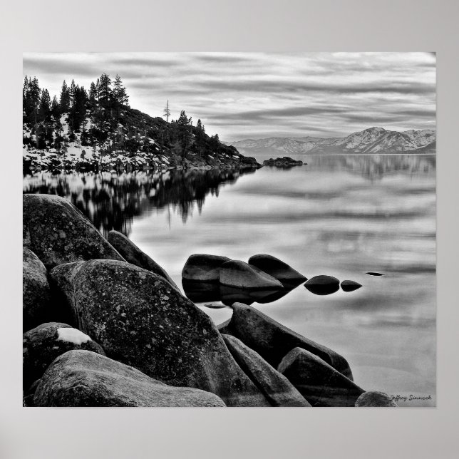Póster Lago Tahoe Norte (Frente)