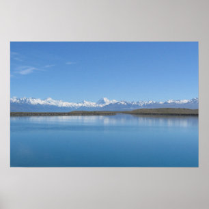 Póster Lago Tekapo, Nueva Zelanda