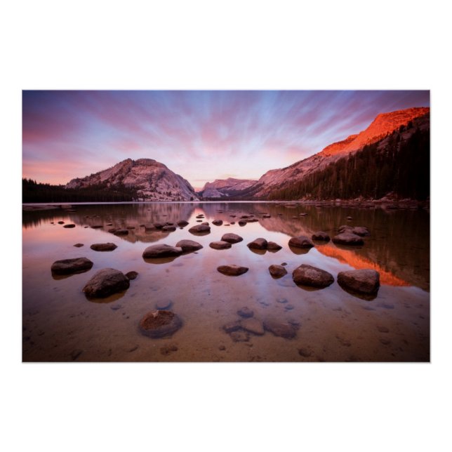 Póster Lago Tenaya (Anverso)