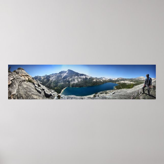 Póster Lago Tenaya desde Polly Dome - Yosemite (Frente)