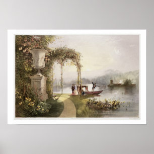 Póster Lago, Trentham Hall Gardens, de 'The Gardens
