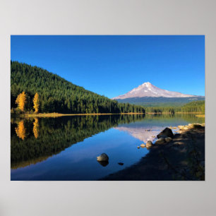 Póster Lago Trillium, OR
