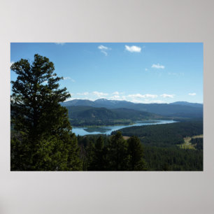 Póster Lago Two Ocean en el Parque Nacional Grand Teton