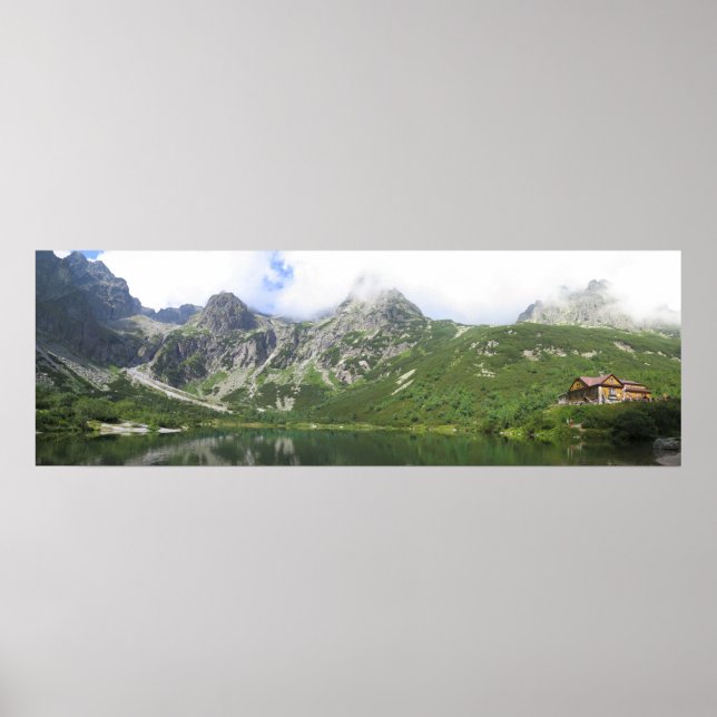 Póster Lago Verde Kiezmarski Tatras (Frente)