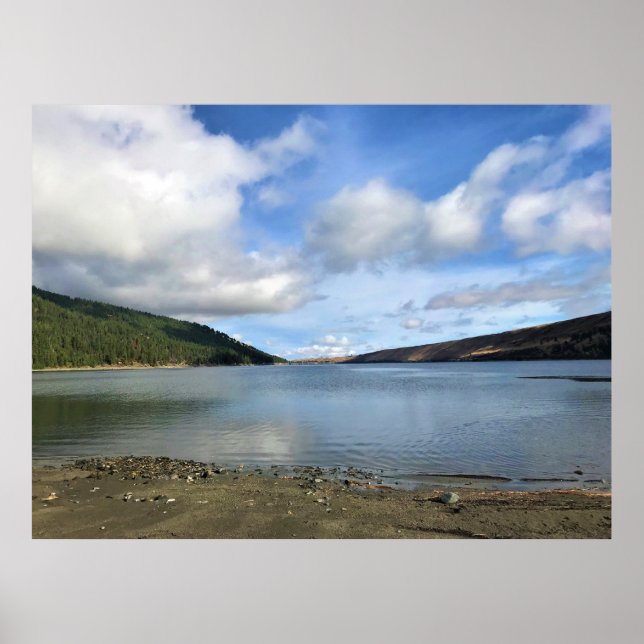 Póster Lago Wallowa, Oregón (Frente)