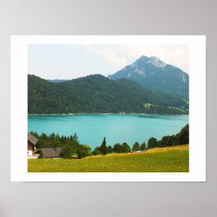 Póster Lago Wolfgangsee