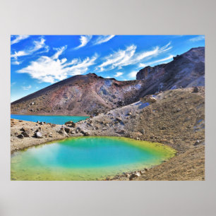 Póster Lagos de Esmeralda