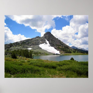 Póster Lagos de Gaylor, paso de Tioga, Yosemite, CA