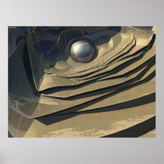 Póster Lagos de oro