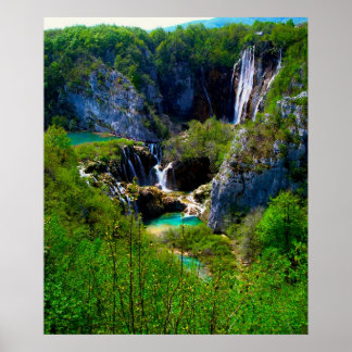 Póster Lagos de Plitvice