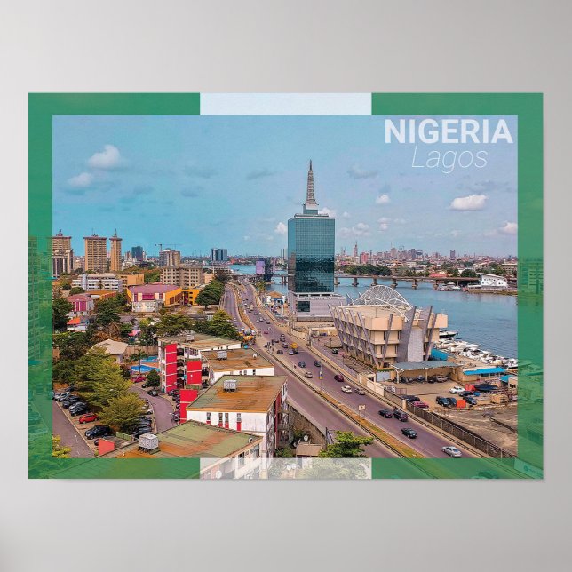 Póster Lagos - Nigeria (Frente)
