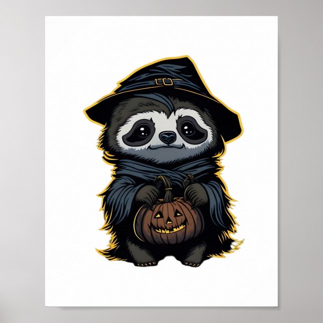 Póster Lágrima de Halloween camiseta sobredimensionada (Frente)