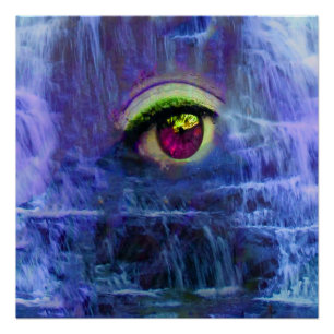 Póster Lágrimas de cascada