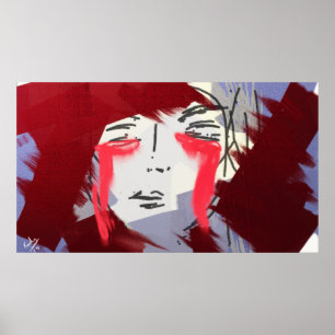 Póster Lágrimas de sangre