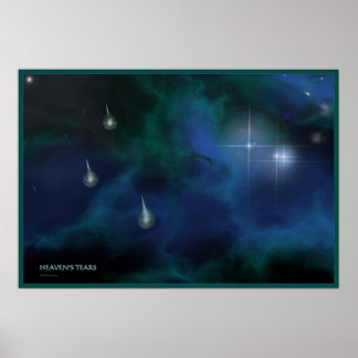 Póster Lágrimas del cielo