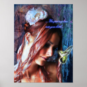 Póster 'Lágrimas en una botella' Inspirador