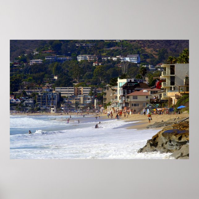 Póster Laguna Beach California (Frente)