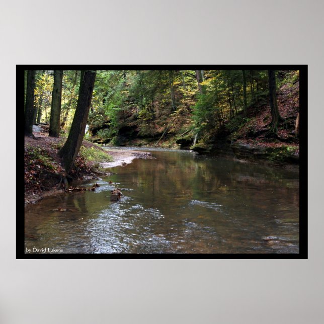 Póster Laguna cueva del anciano #3 (Frente)